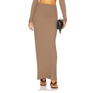 Cotton Citizen Tan Maxi Skirt NWT